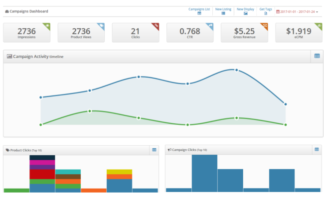 Home Dashboard
